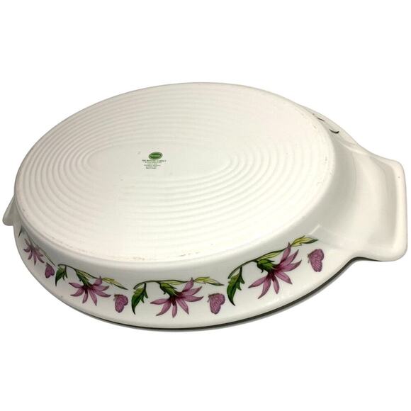 PORTMEIRION BOTANIC GARDEN 14.75" Augratin SWEET PEA Oval Serving Dish VGUC - Picture 5 of 6